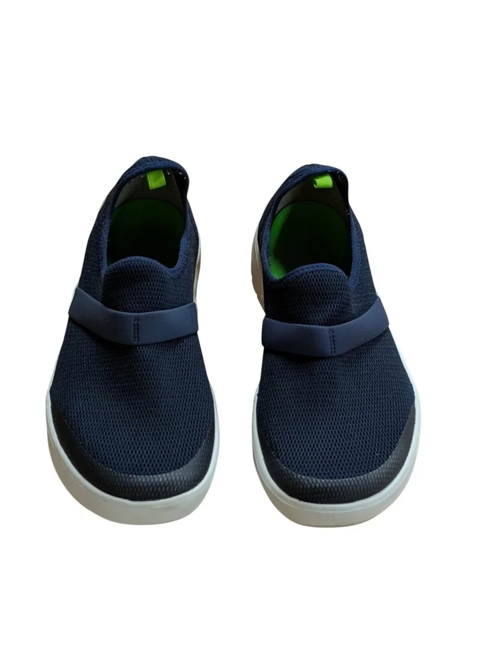 Oofos OOmg Low Navy Slip-On Sport Recovery Shoes Womens Size 8